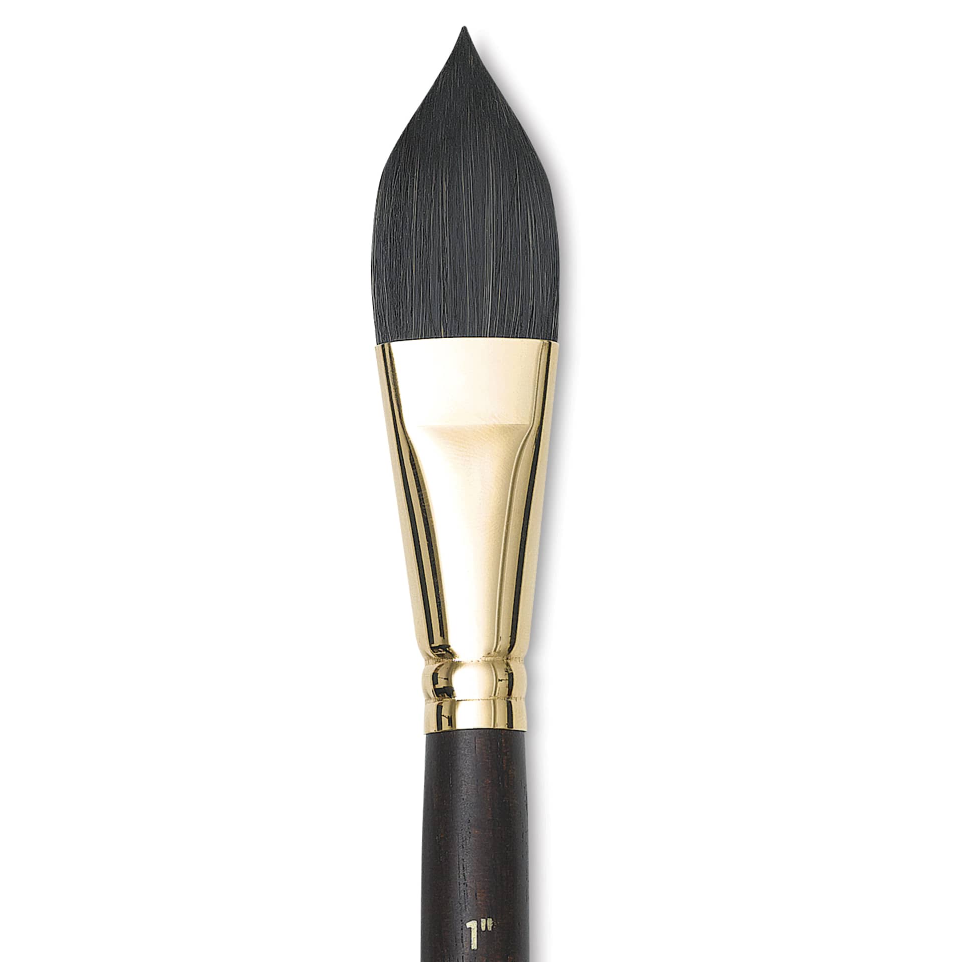 Princeton Neptune Synthetic Squirrel Brush - Oval Wash, Short Handle, Size 1" Princeton Neptune Synthetic Squirrel Brush - Oval Wash, Short Handle, Size 1"