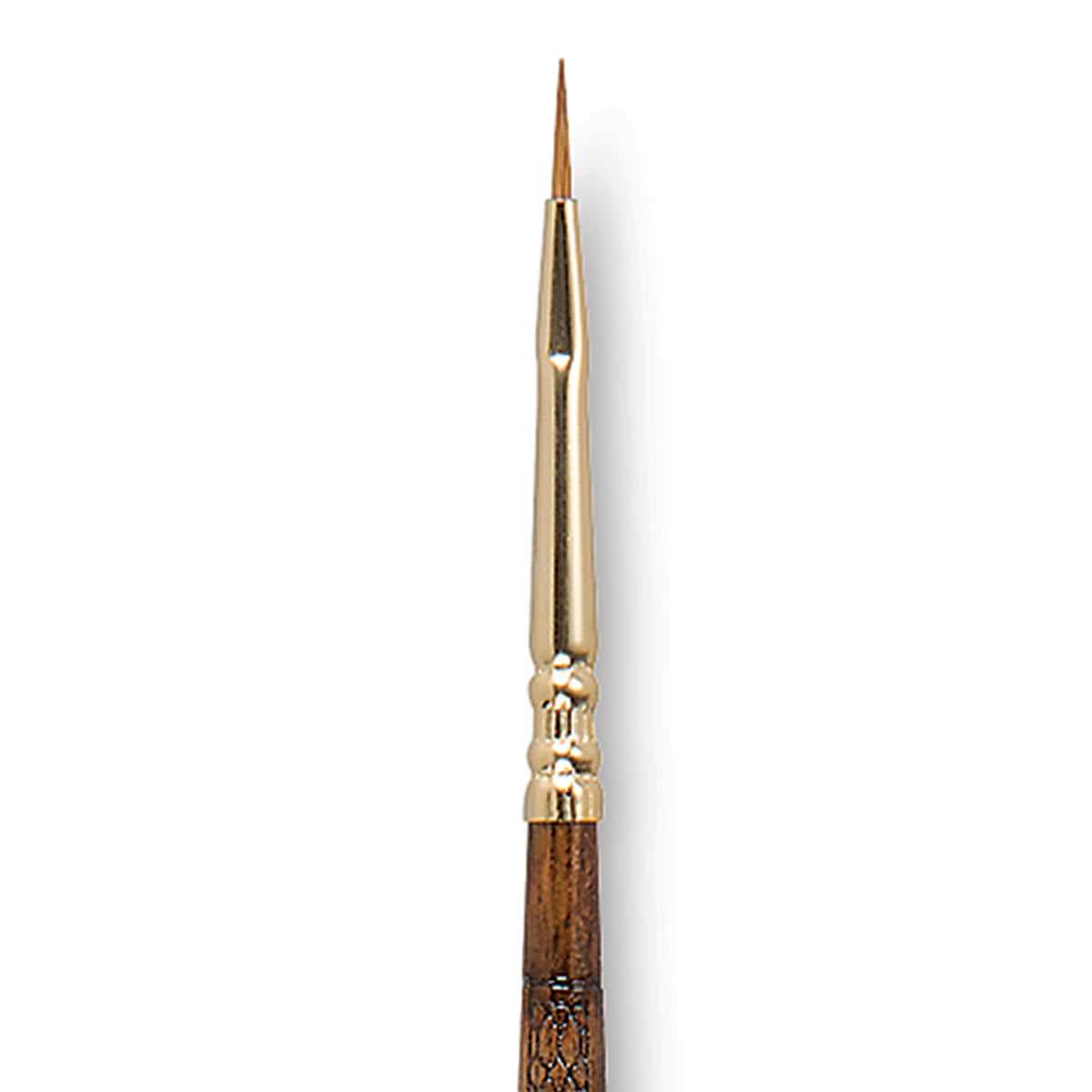 Escoda Reserva Kolinsky-Tajmyr Sable Brush - Filbert, Short Handle, Size 0 (close-up)