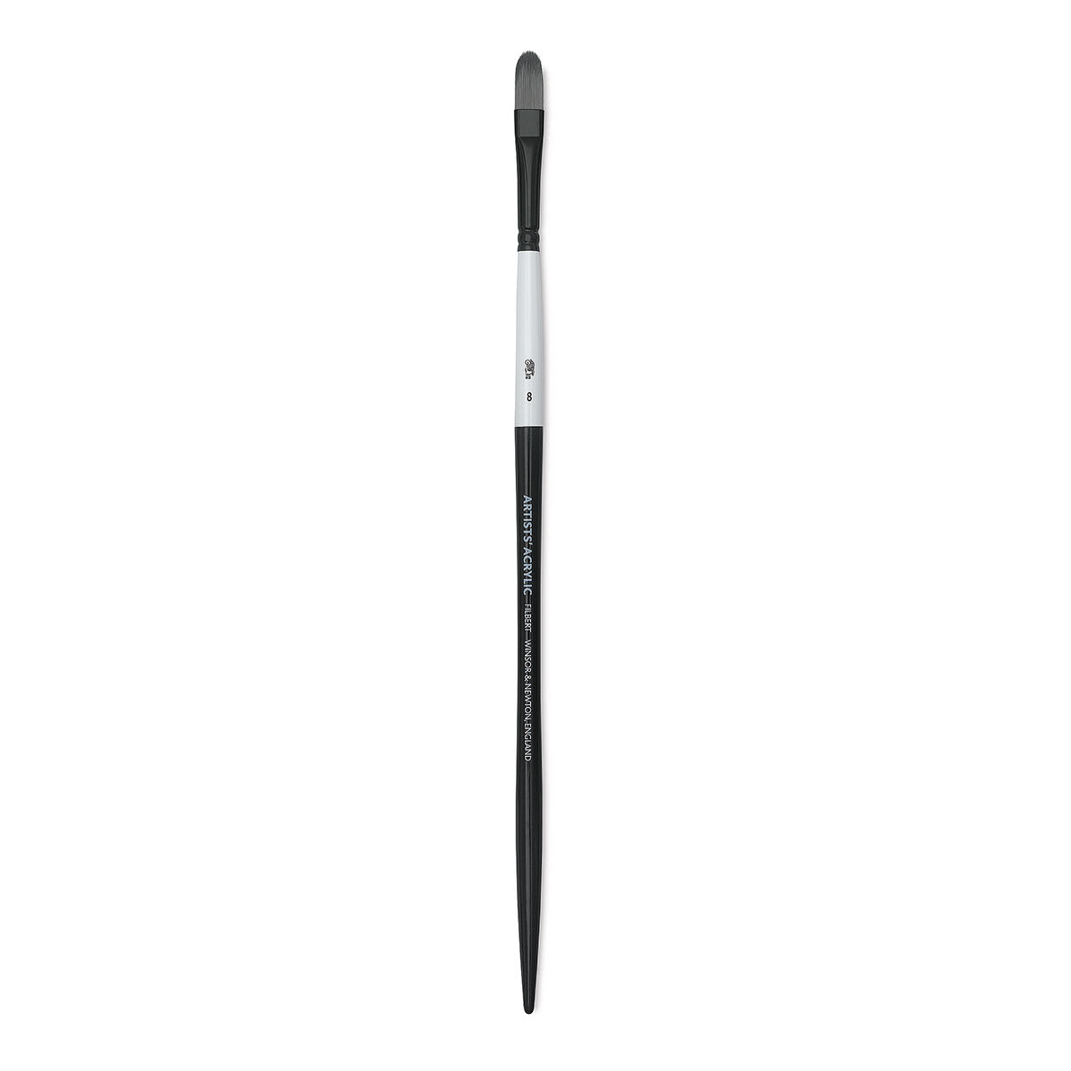 Winsor & Newton Artists’ Acrylic Brush - Bright, Long Handle, Size 8