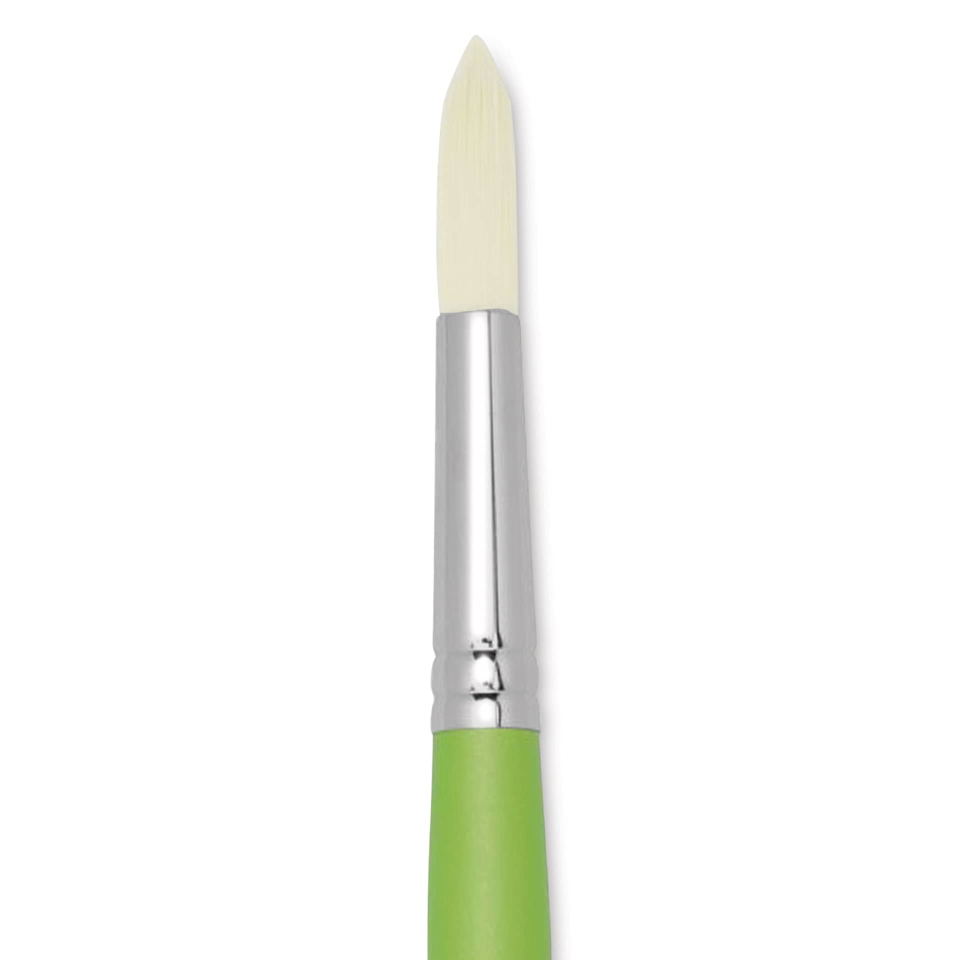 Liquitex Freestyle Brush - Round, Long Handle, Size 12, close-up