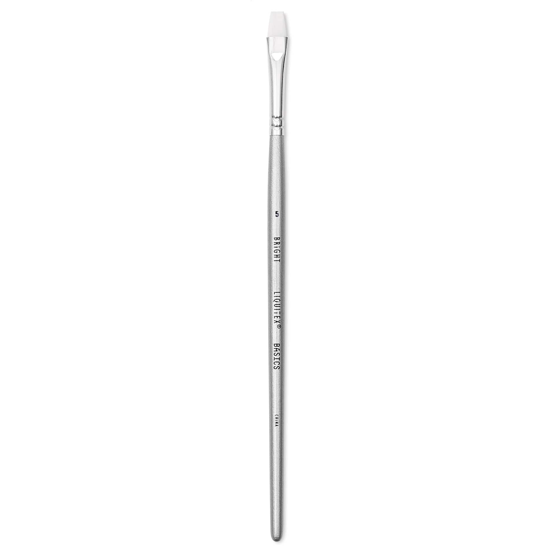 Liquitex Basics Synthetic Brush - Bright, Long Handle, Size 5