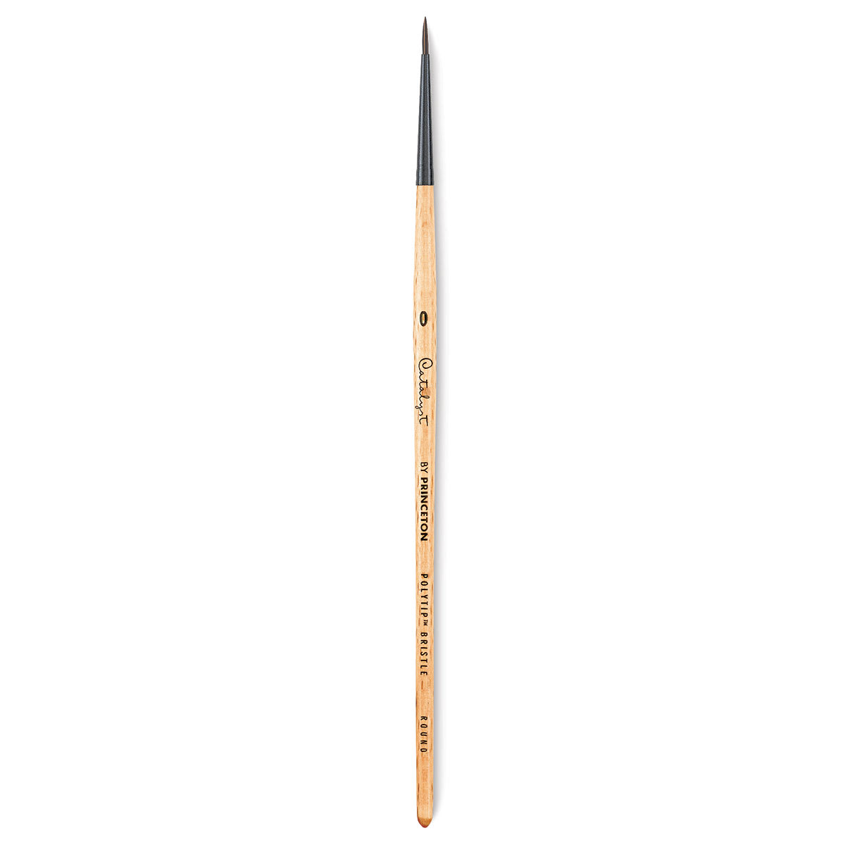 Princeton Catalyst Polytip Brush - Round, Size 0, Short Handle