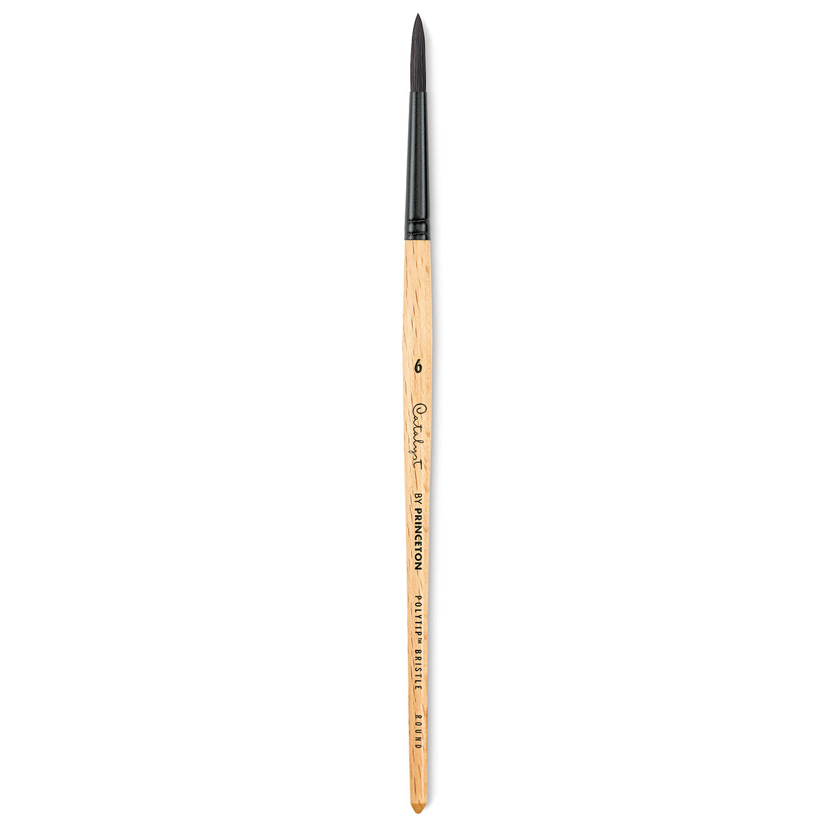 Princeton Catalyst Polytip Brush - Round, Size 6, Short Handle