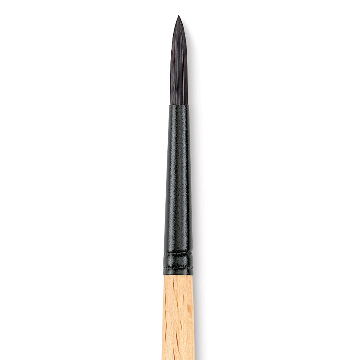 Princeton Catalyst Polytip Brush - Round, Size 6, Short Handle close up