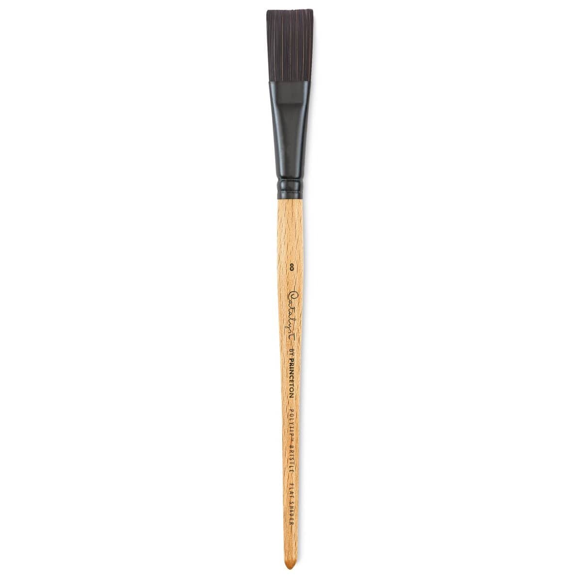 Princeton Catalyst Polytip Brush - Flat, Size 8, Short Handle