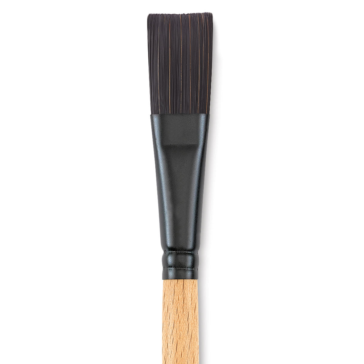 Princeton Catalyst Polytip Brush - Flat, Size 8, Short Handle close up