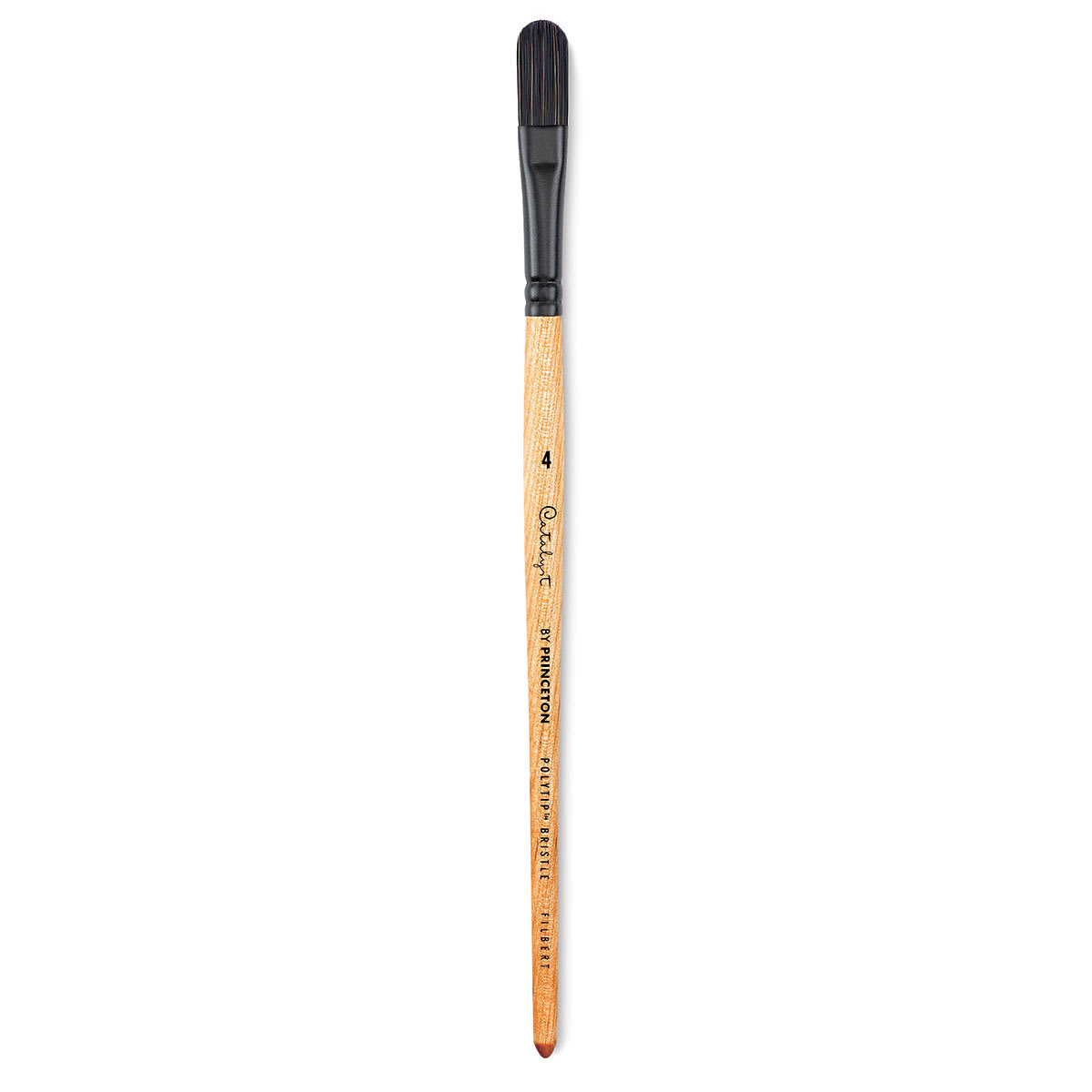 Princeton Catalyst Polytip Brush - Filbert, Size 4, Short Handle