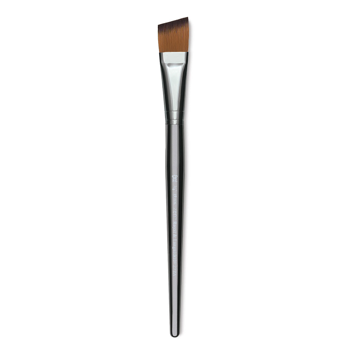 Royal & Langnickel Zen Brush - Angle Shader, Size 3/4", Short Handle