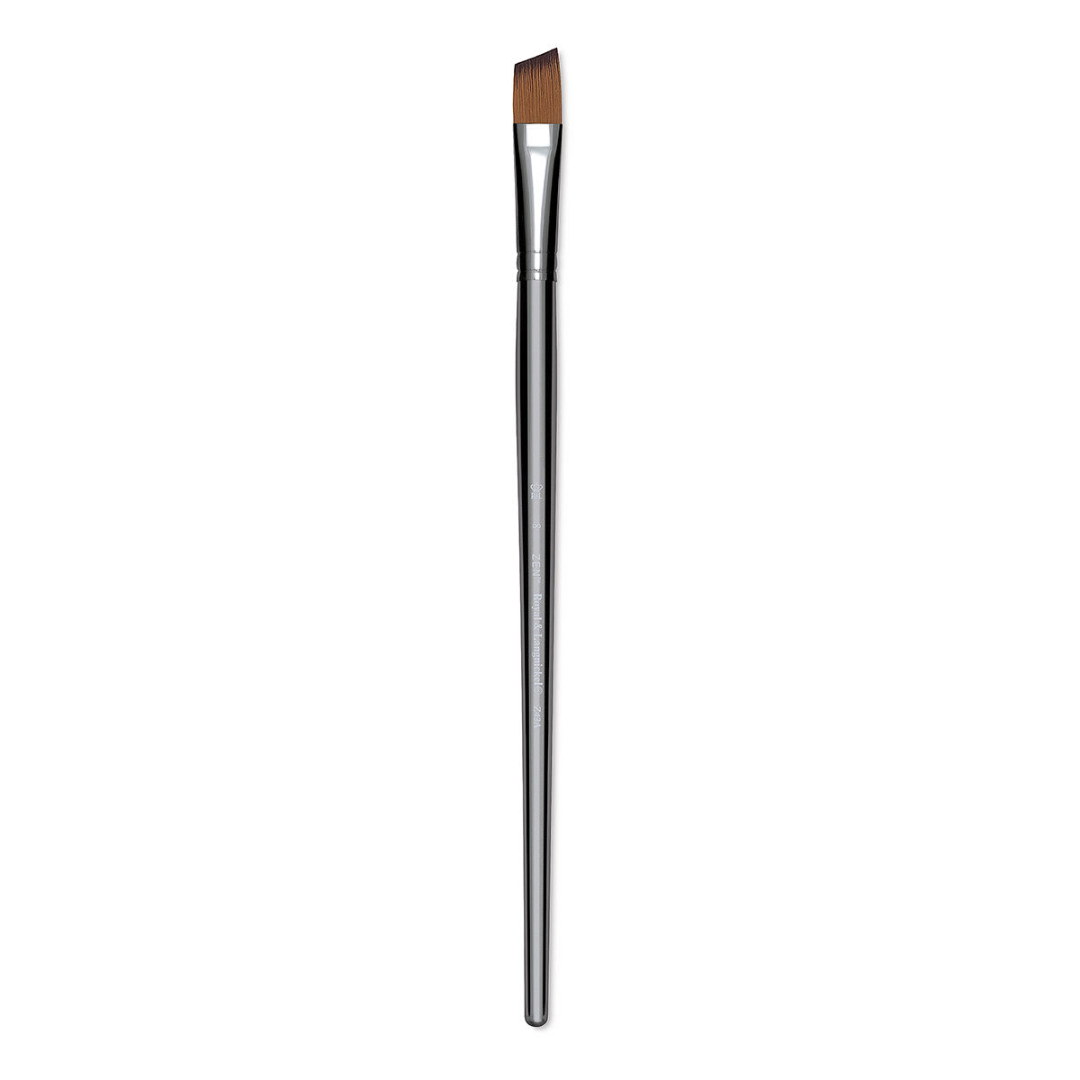 Royal & Langnickel Zen Brush - Angular, Size 8, Long Handle
