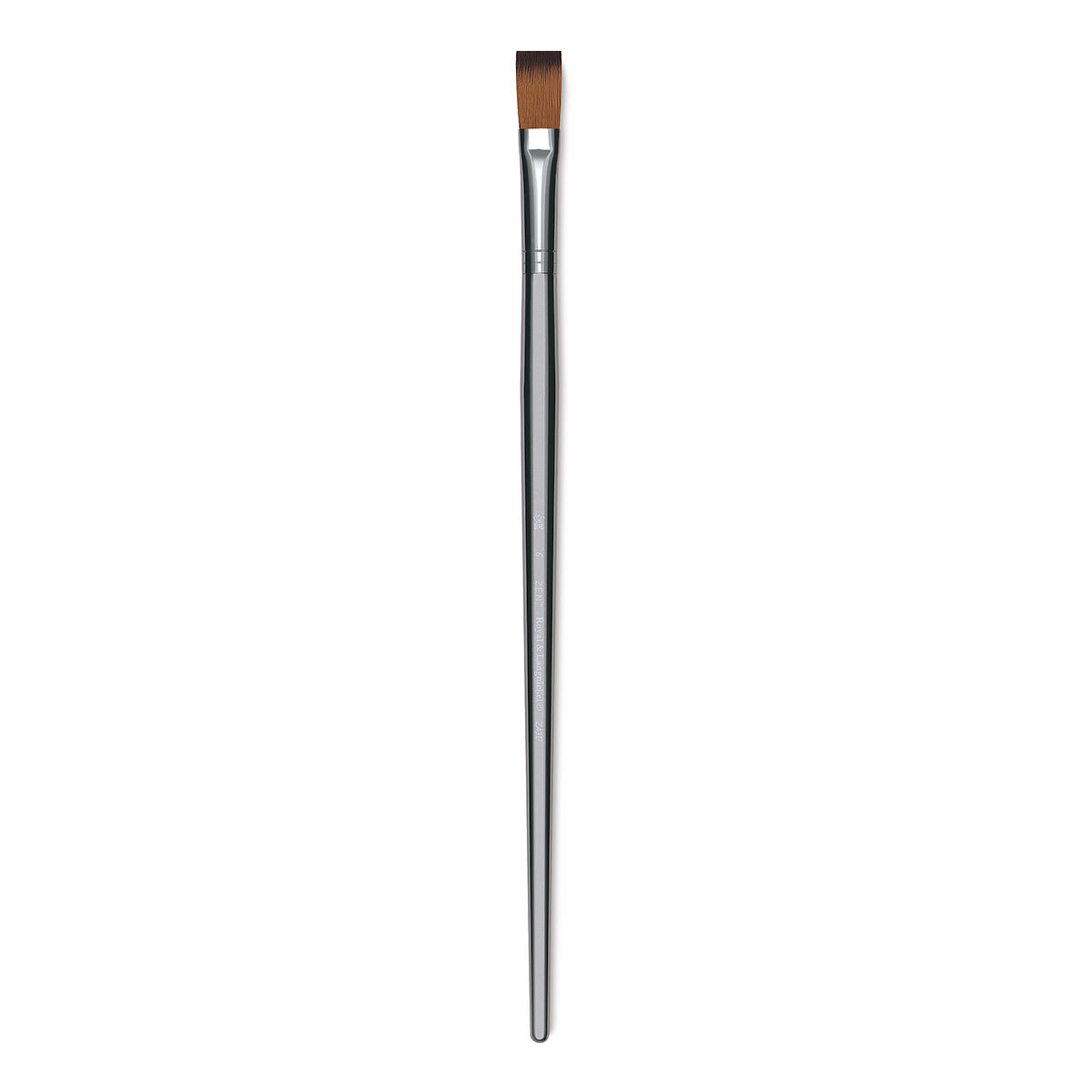 Royal & Langnickel Zen Brush - Flat, Size 6, Long Handle