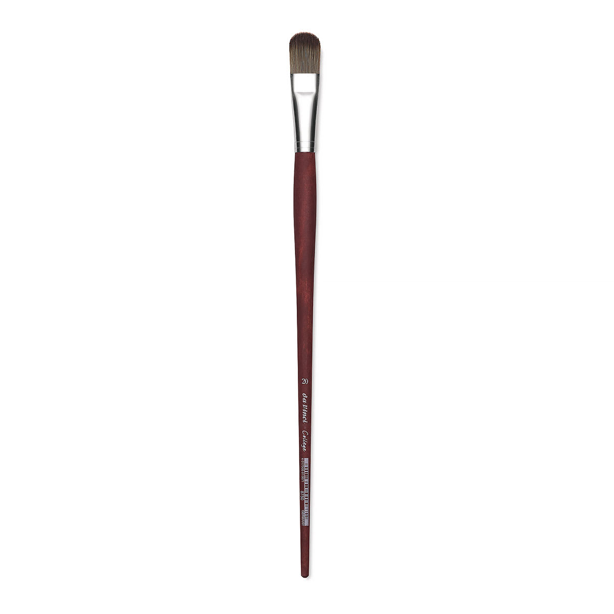Da Vinci College Synthetic Filbert - Filbert, Size 20, Long Handle