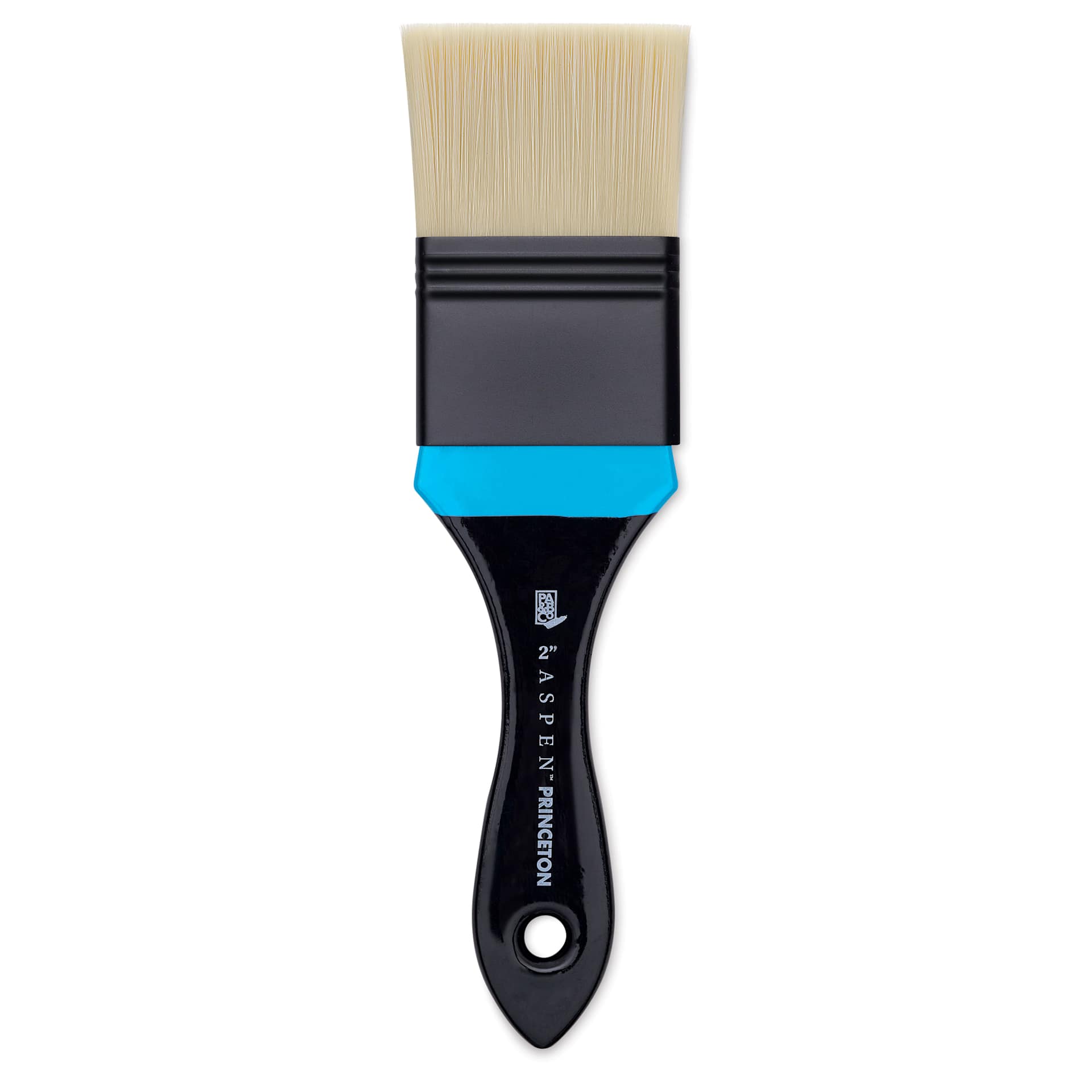 Princeton Aspen Series 6500 Synthetic Brush - Flat Mottler, Size 2"