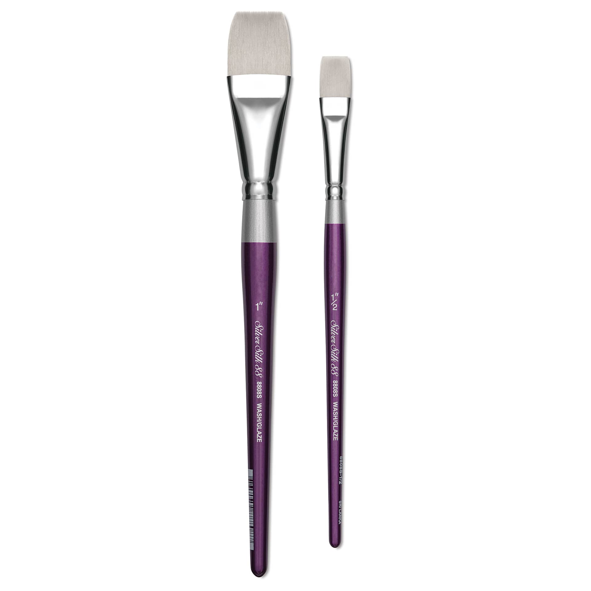 Silver Brush Silver Silk 88 Synthetic Wash Glaze Brushes
