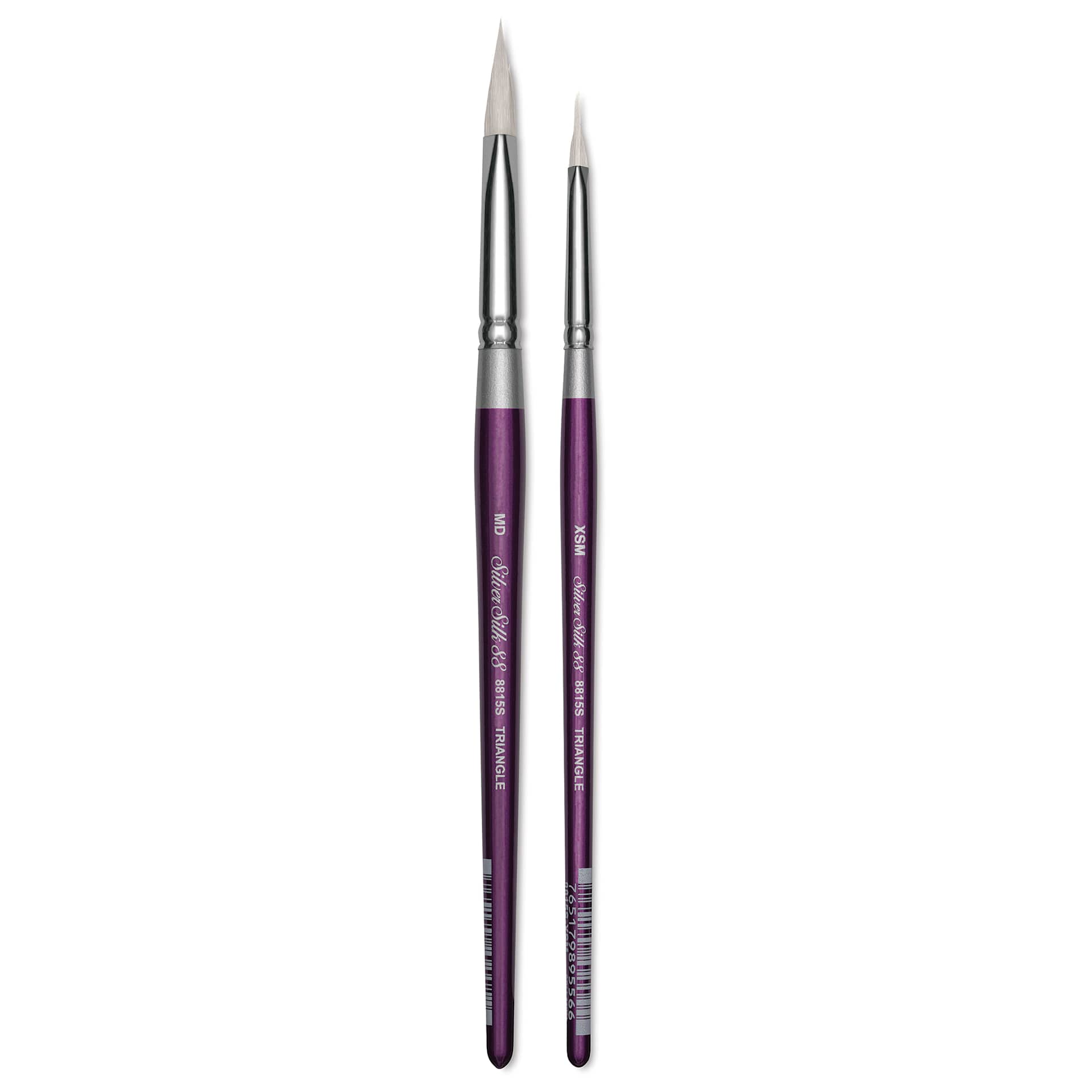 Silver Brush Silver Silk 88 Synthetic Triangle Brushes Silver Brush Silver Silk 88 Synthetic Triangle Brushes