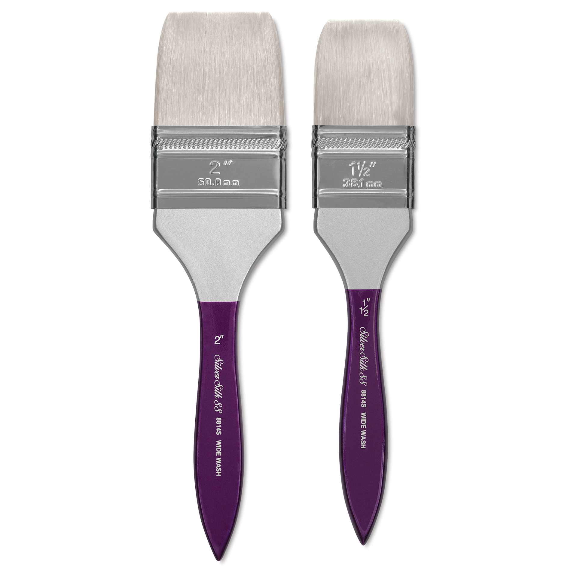 Silver Brush Silver Silk 88 Synthetic Wide Wash Brushes