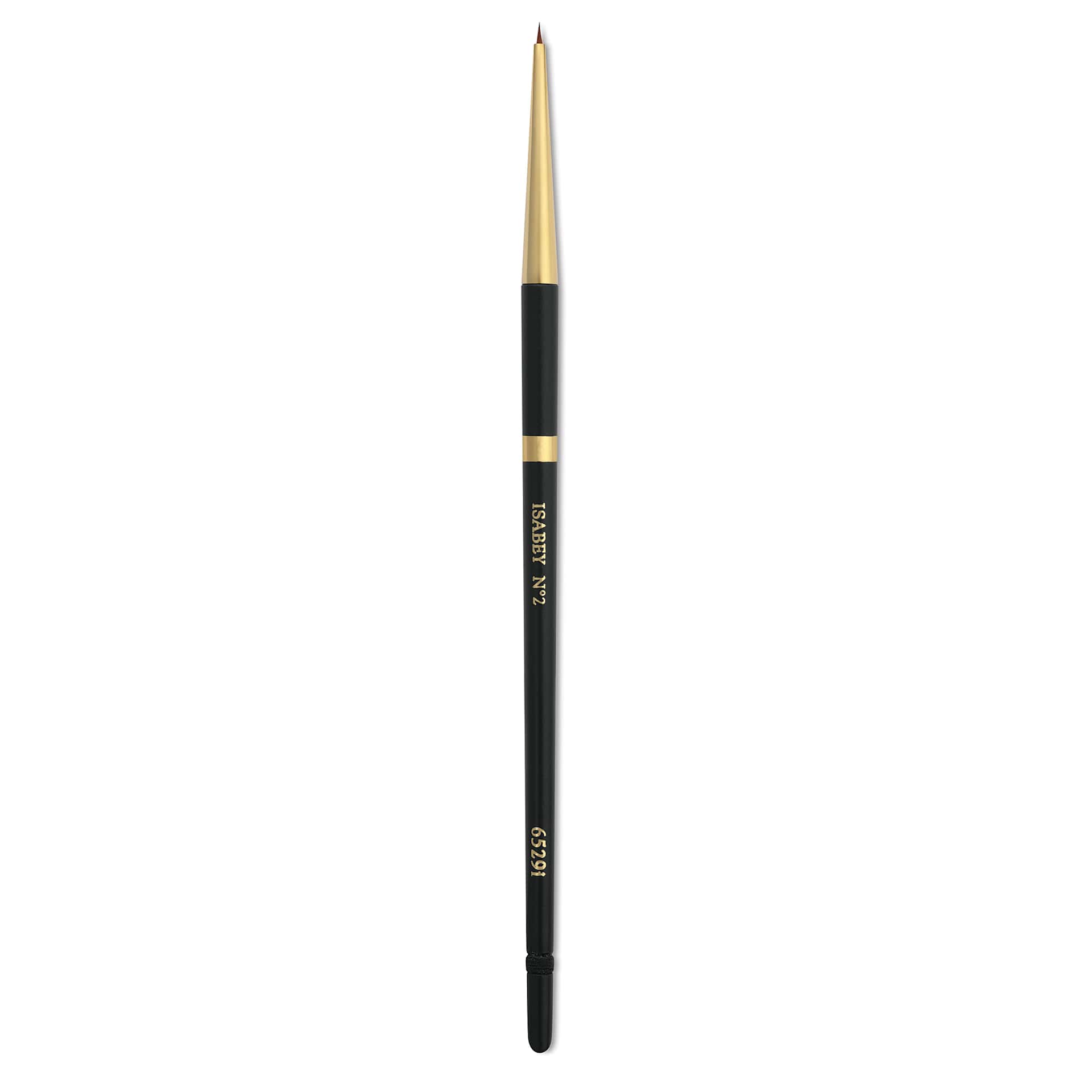 Isabey Isagold Synthetic Brush - Spotter, Short Handle, Size 2