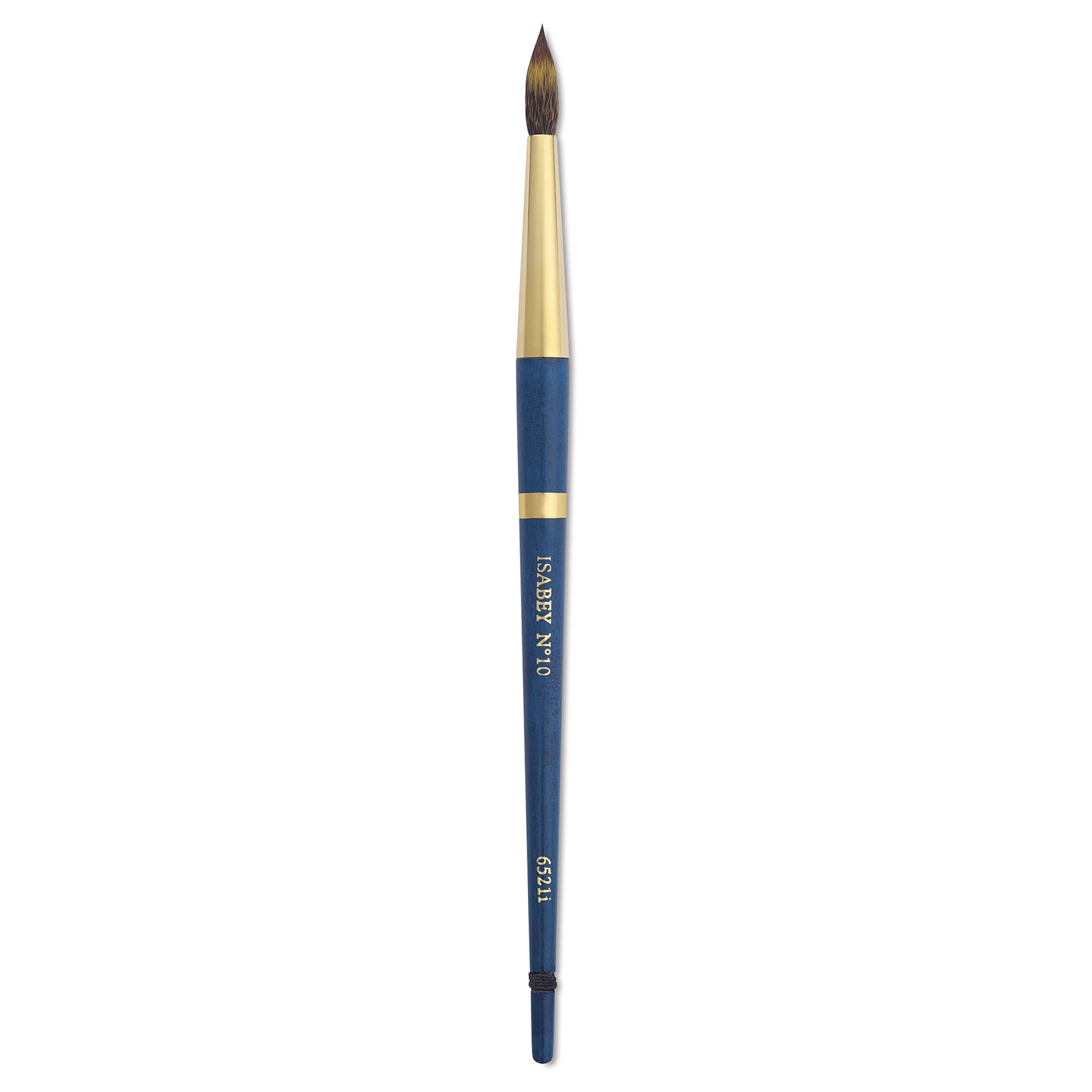 Isabey Isacolor Synthetic Brush - Round, Short Handle, Size 10 Isabey Isacolor Synthetic Brush - Round, Short Handle, Size 10
