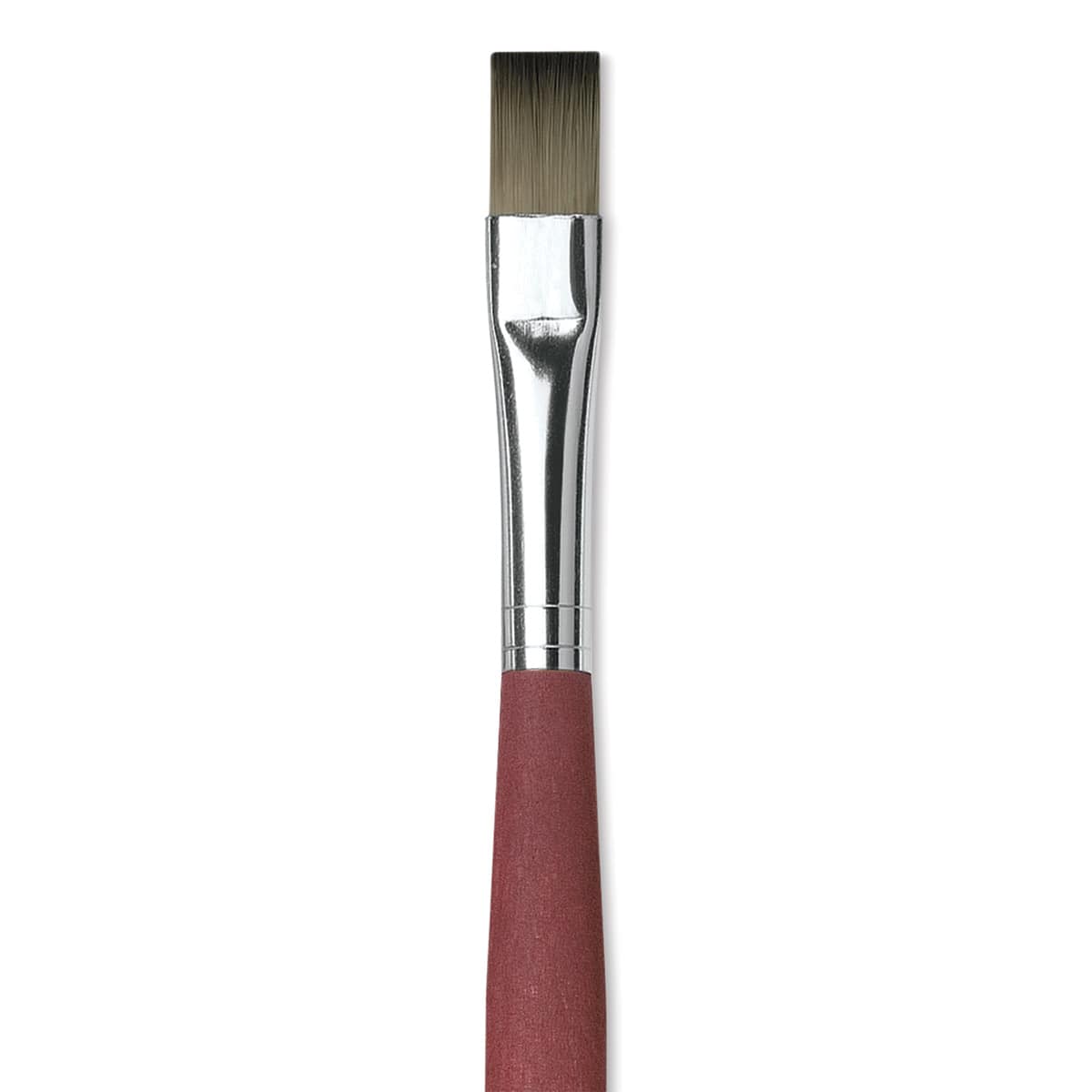 Da Vinci College Synthetic Brush - Bright, Long Handle, Size 10 close up