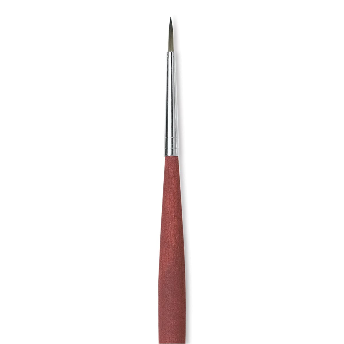 Da Vinci College Synthetic Brush - Round, Long Handle, Size 1 close up