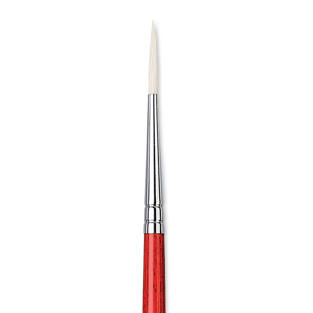 Da Vinci Maestro 2 Hog Bristle Brush - Long Round, Long Handle, Size 1 close up