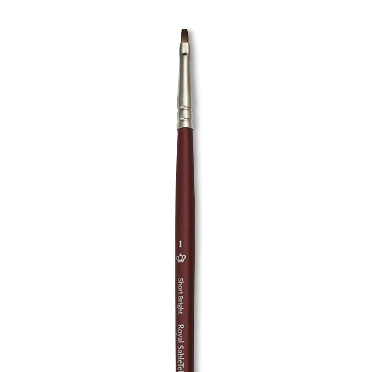 Royal & Langnickel SableTek Brush - Short Bright, Short Handle, Size 1