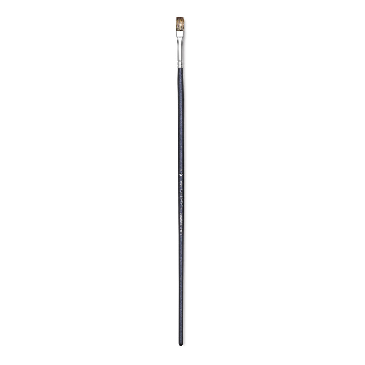 Royal & Langnickel SableTek Brush - Bright, Long Handle, Size 8