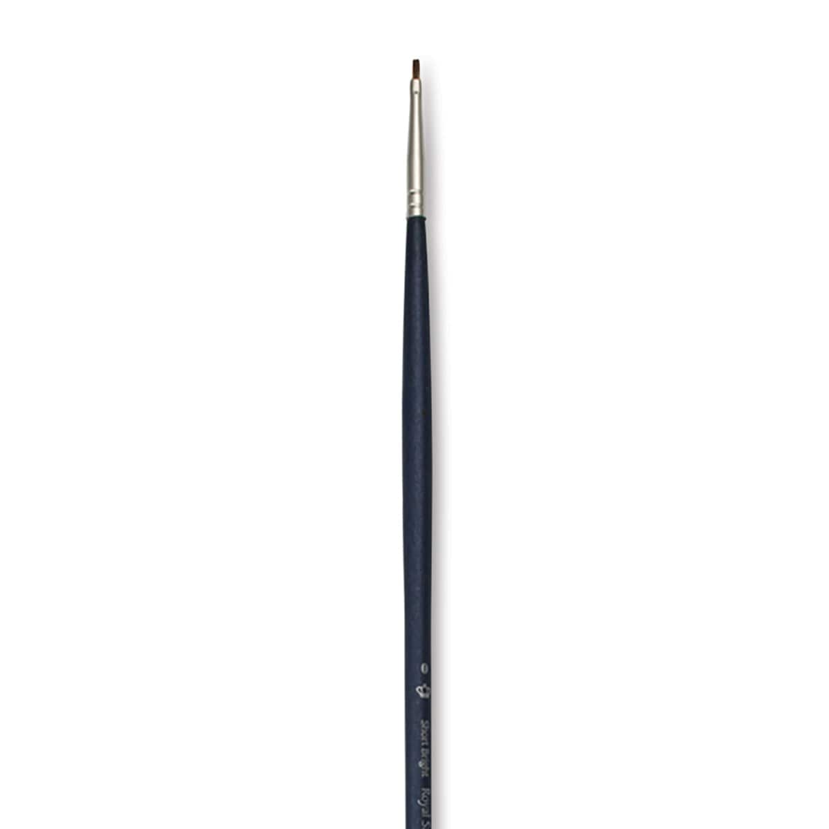 Royal & Langnickel SableTek Brush - Short Bright, Long Handle, Size 0