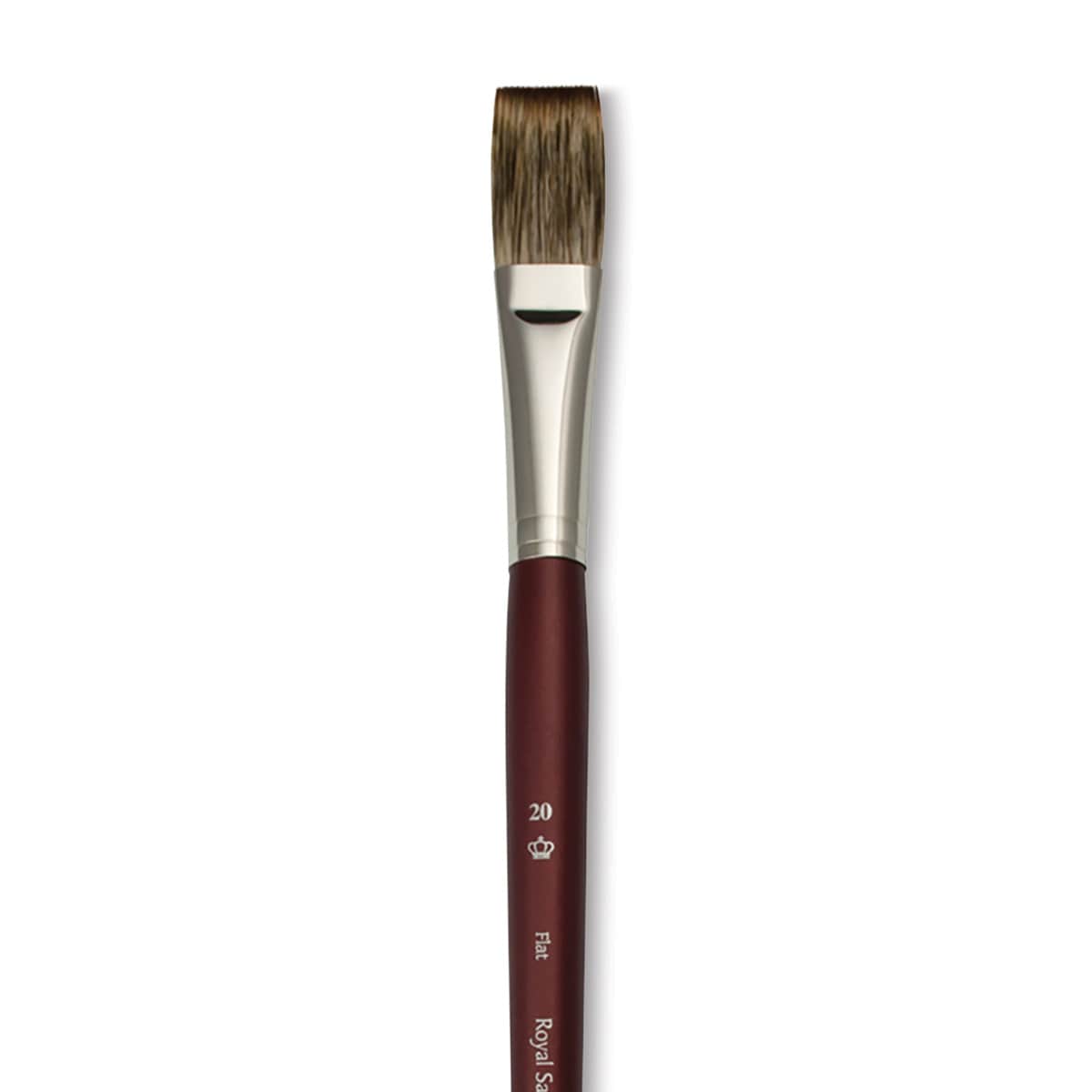 Royal & Langnickel SableTek Brush - Flat, Short Handle, Size 20