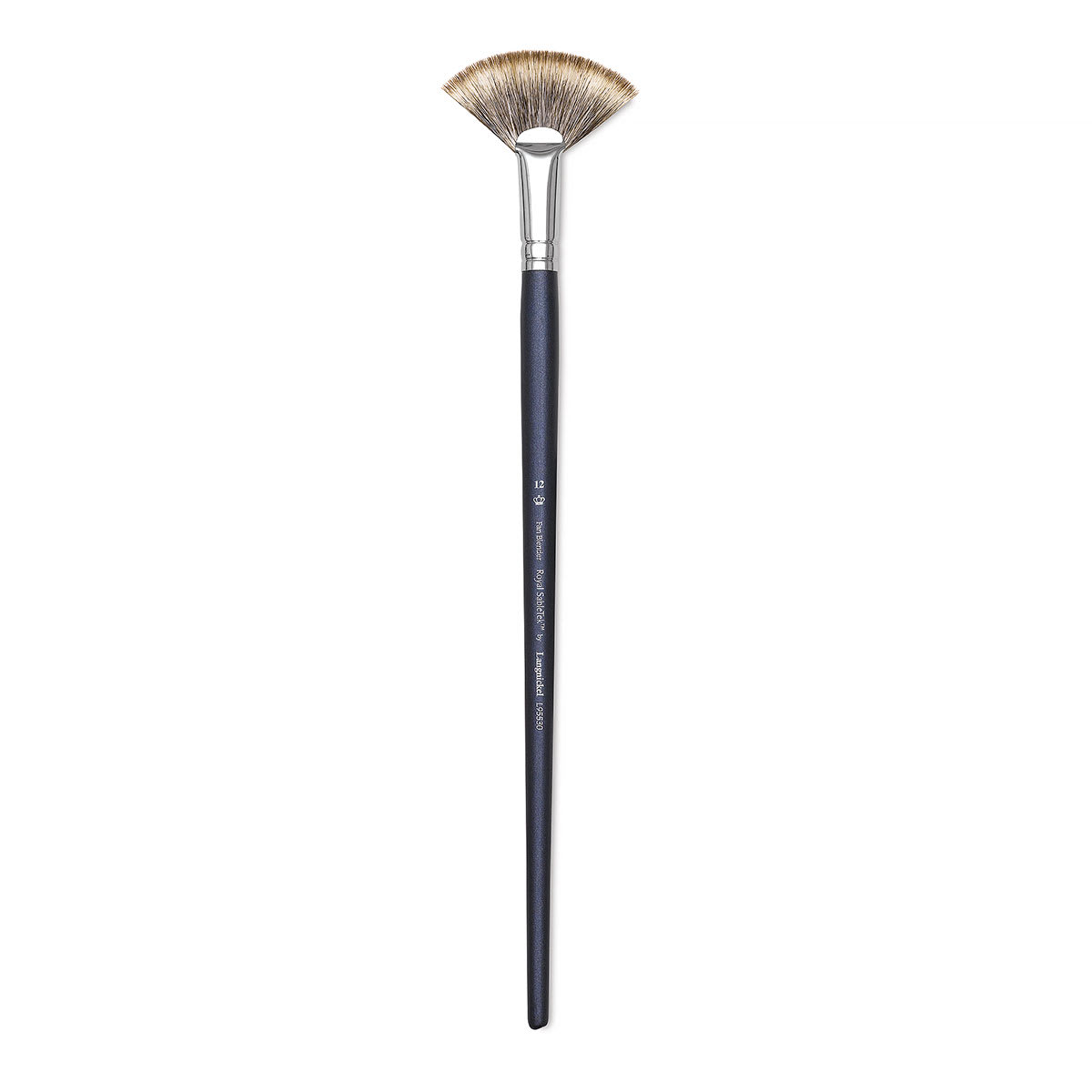 Royal & Langnickel SableTek Brush - Fan Blender, Short Handle, Size 12