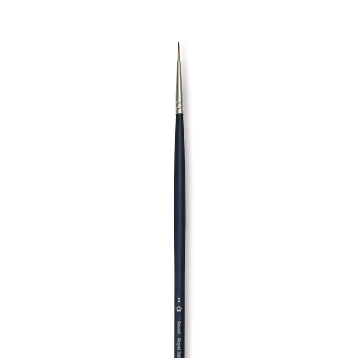 Royal & Langnickel SableTek Brush - Round, Long Handle, Size 2