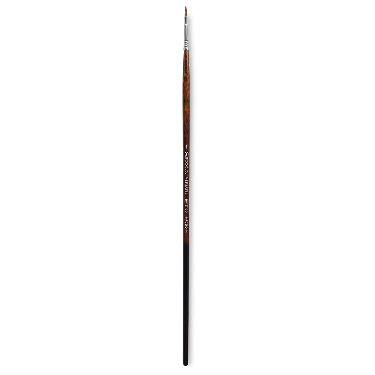 Escoda Versatil Brush - Flat, Size 1, Long Handle