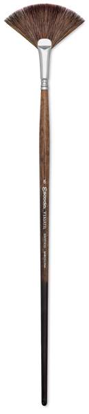 Escoda Versatil Brushes - Long handled Fan brush shown upright Escoda Versatil Brushes - Long handled Fan brush shown upright