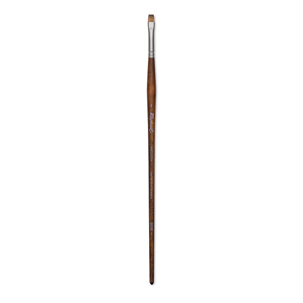 Raphaël Precision Brush - Bright, Size 4, Long Handle