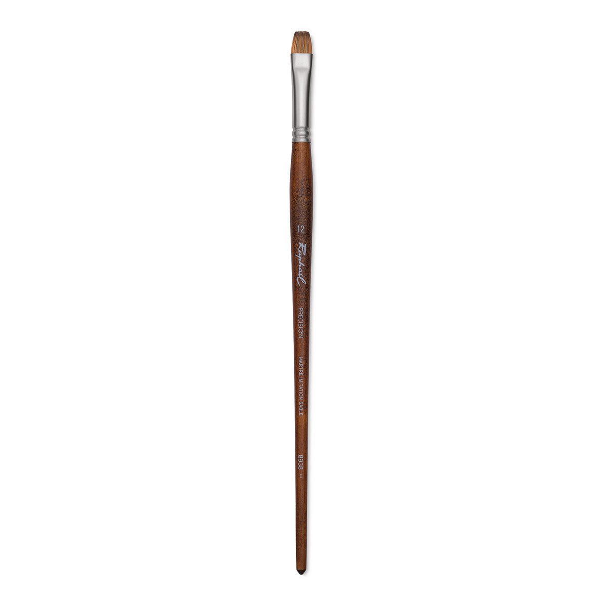 Raphaël Precision Brush - Bright, Size 12, Long Handle