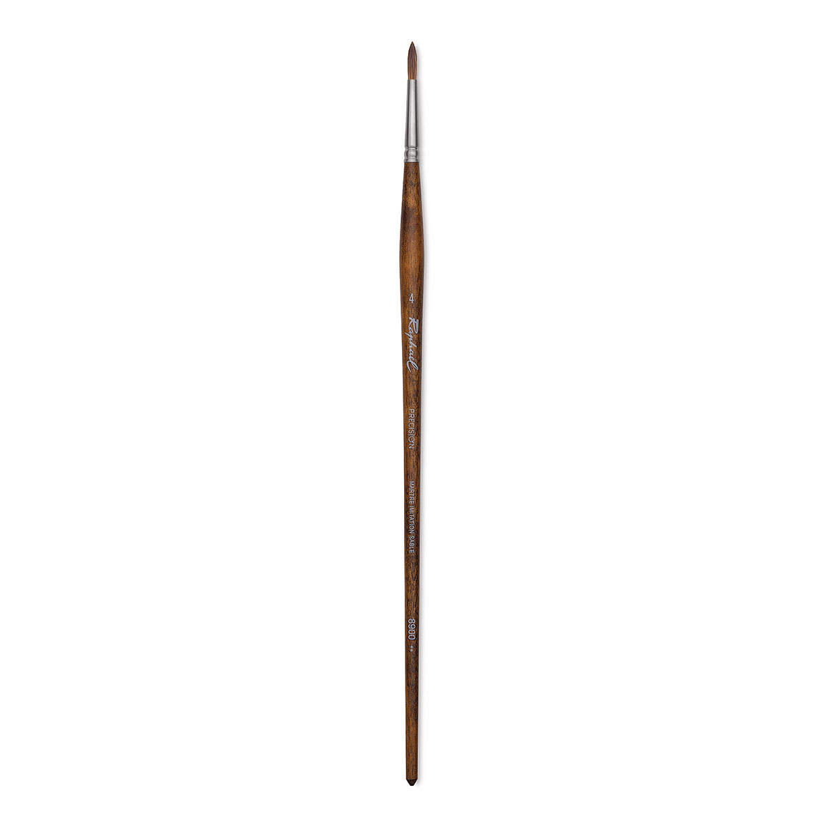 Raphaël Precision Brush - Round, Size 4, Long Handle
