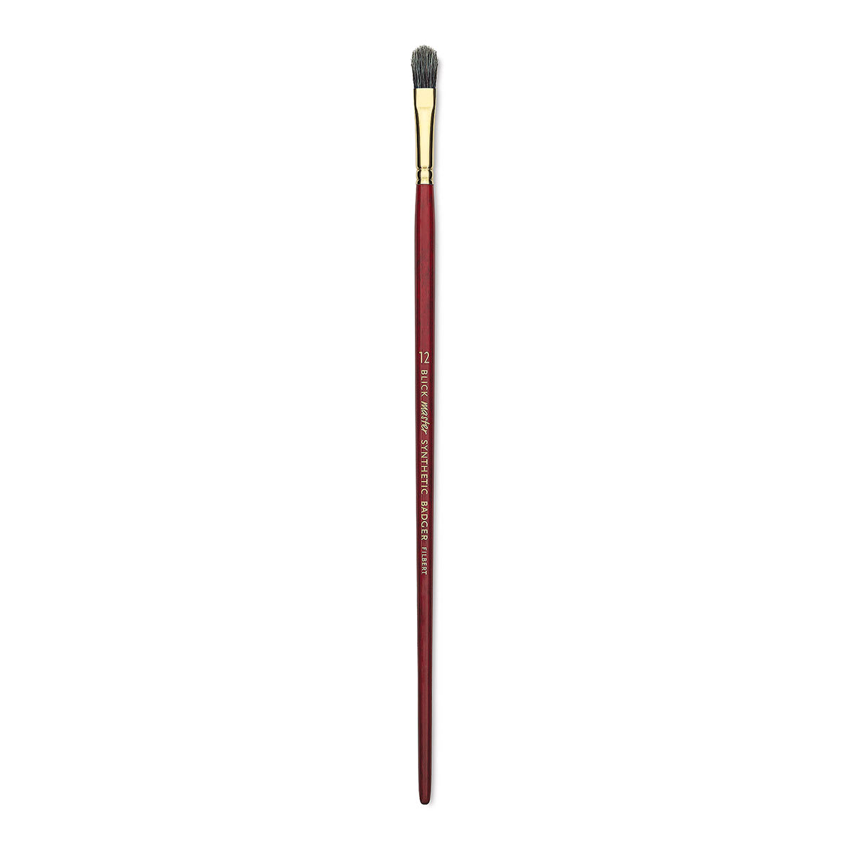 Blick Master Synthetic Badger Brush - Filbert, Size 12