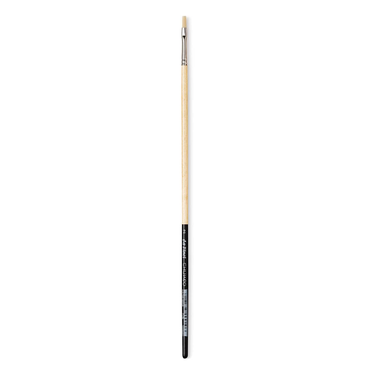 Da Vinci Chuneo Synthetic Hog Bristle Brush - Bright, Size 2
