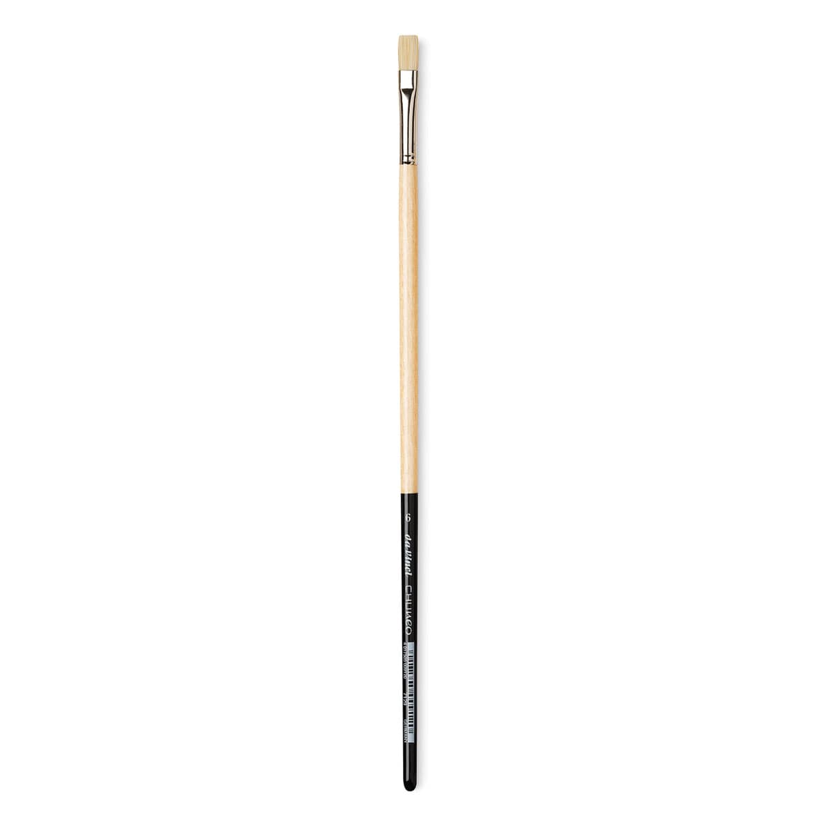 Da Vinci Chuneo Synthetic Hog Bristle Brush - Bright Size 6 brush shown