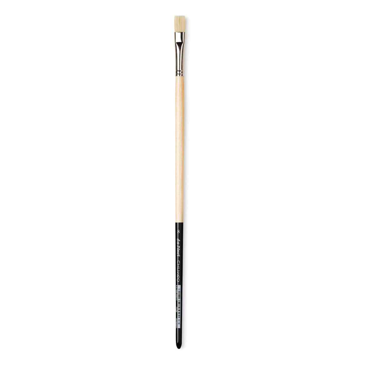 Da Vinci Chuneo Synthetic Hog Bristle Brush - Bright, Size 8