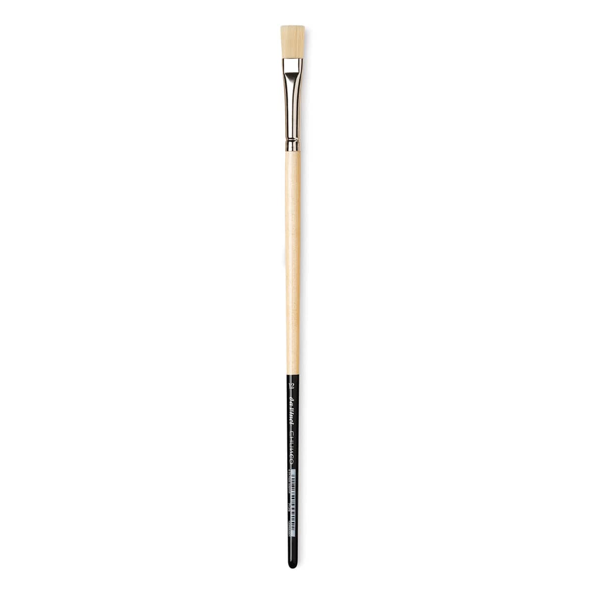Da Vinci Chuneo Synthetic Hog Bristle Brush - Bright, Size 12