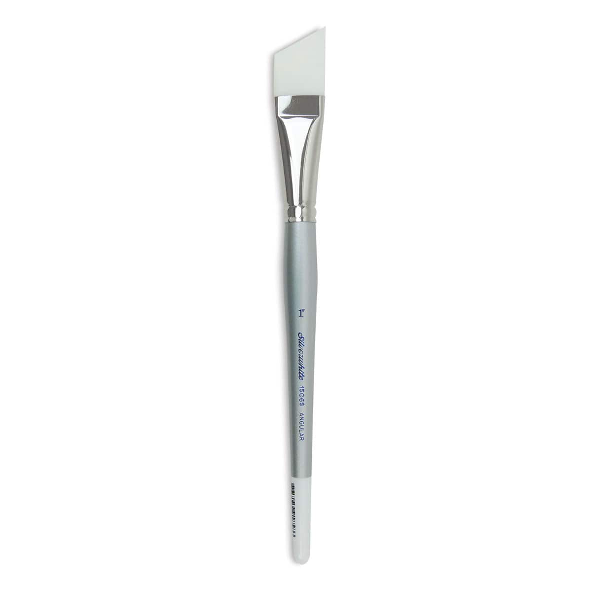 Silver Brush Silverwhite Synthetic Brush - Angular, Short Handle, 1"