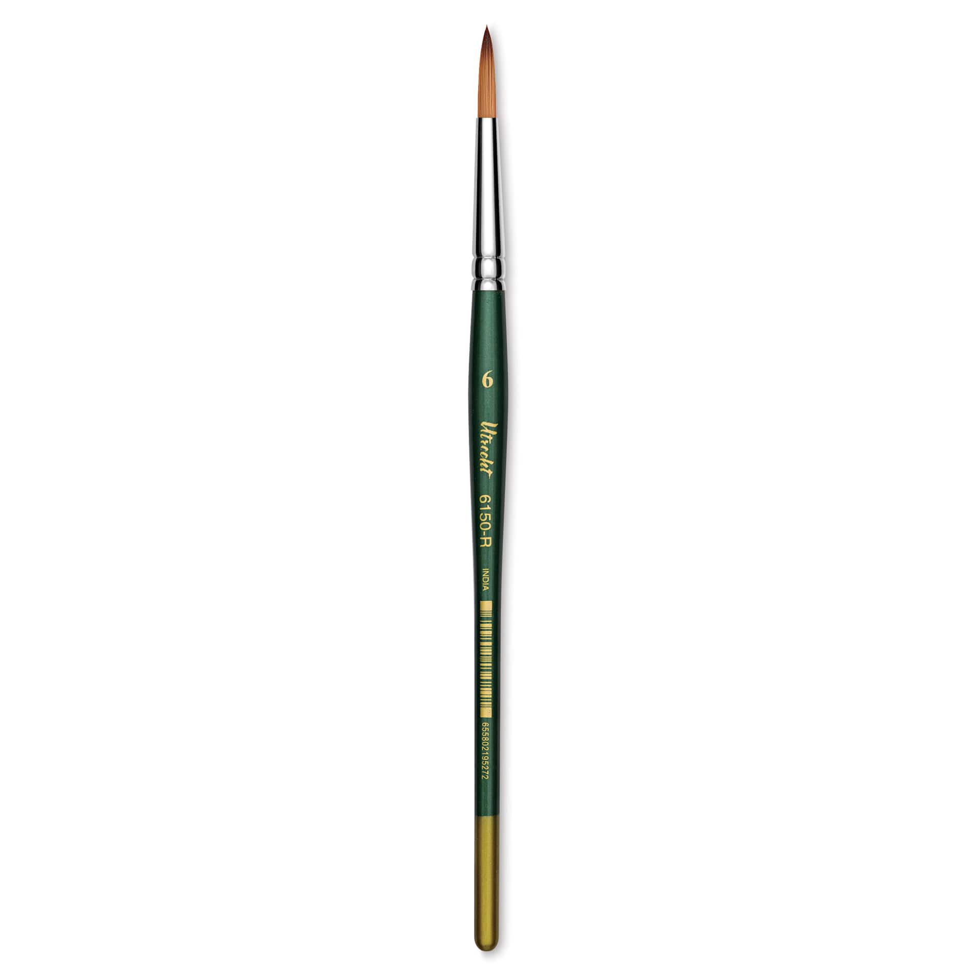 Utrecht Series 6150 Synthetic Golden Taklon Watercolor Brushes Utrecht Series 6150 Synthetic Golden Taklon Watercolor Brushes