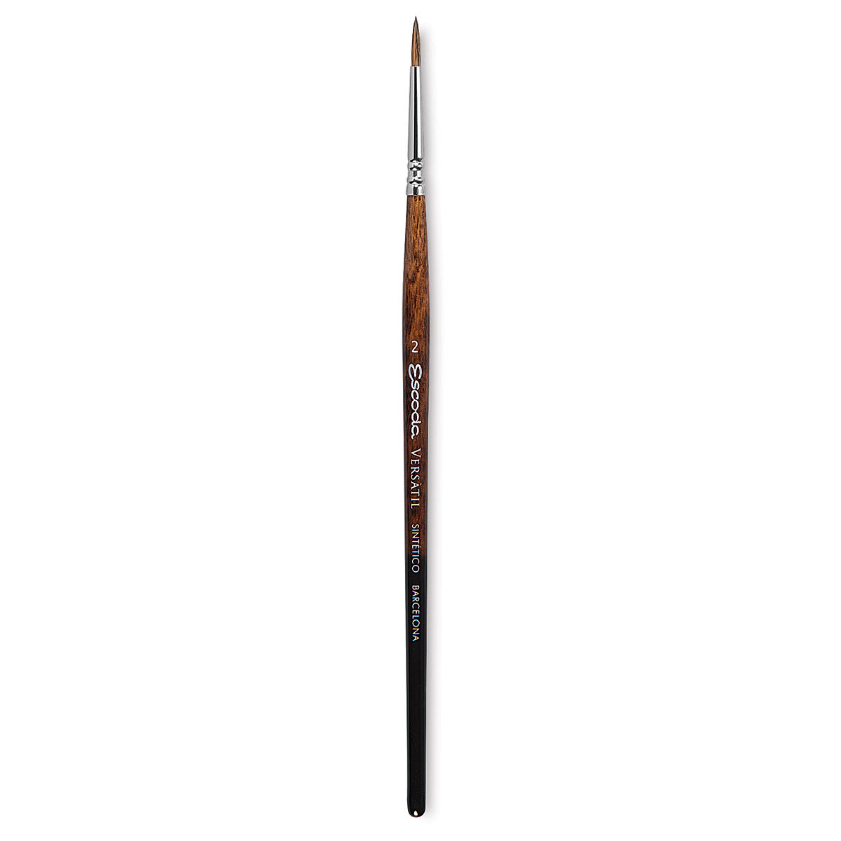 Escoda Versatil Brush - Pointed Round, Size 2, Short Handle