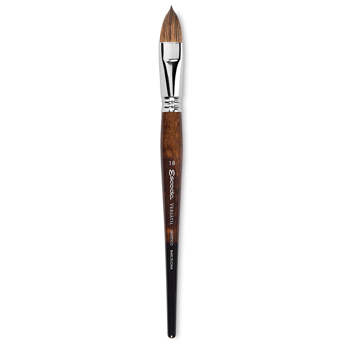 Escoda Versatil Brush - Filbert, Size 18, Short Handle