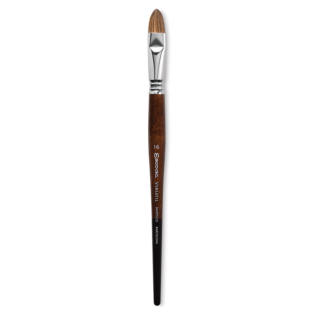Escoda Versatil Brush - Bright, Size 16, Short Handle