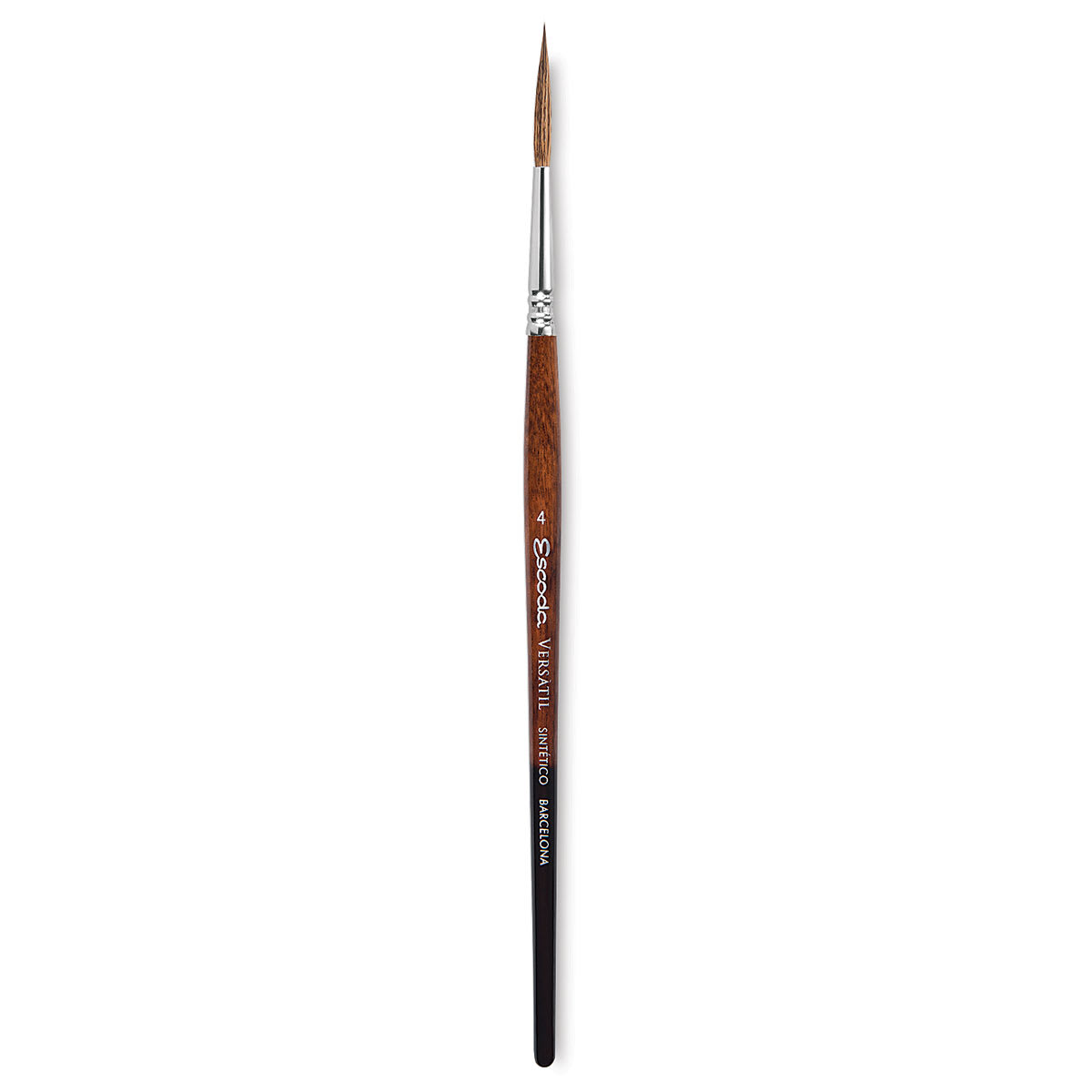 Escoda Versatil Brush - Rigger, Size 4, Short Handle