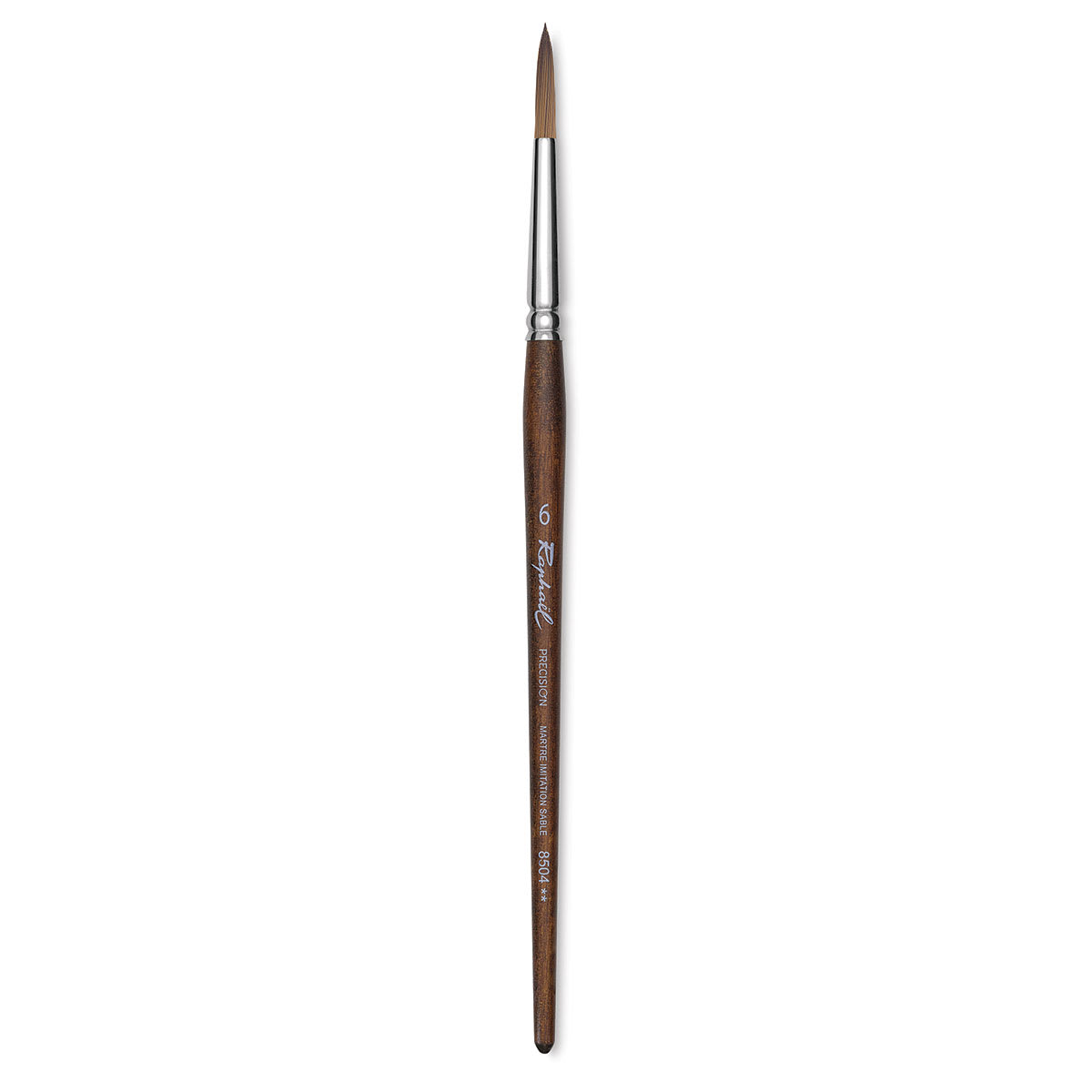 Raphaël Precision Brush - Round, Size 6, Short Handle