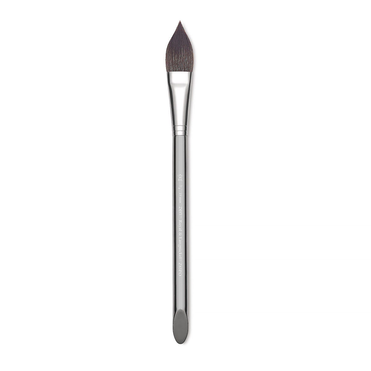 Royal Langnickel Zen Synthetic Watercolor Brush - Pointed Oval, 3/4"