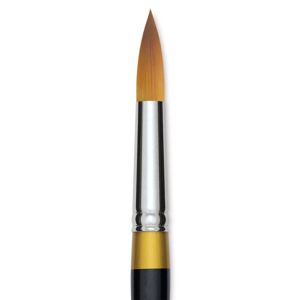 Kingart Original Gold Brushes - Closeup of tip of Round Wash Brush