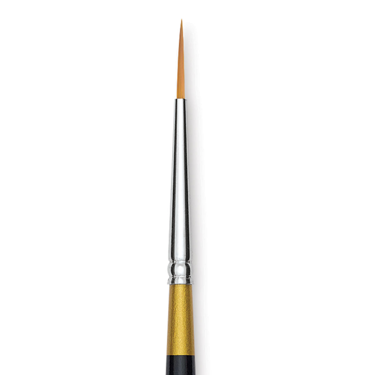 Kingart Original Gold Brush - Liner, Size 1, Short Handle (close-up)